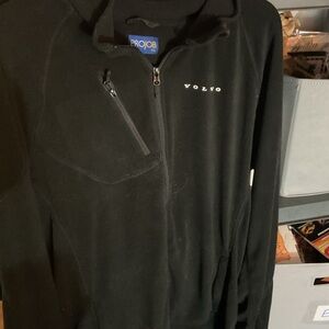 Black Volvo Projob Zip Up Sweater/Jacket Size XXL